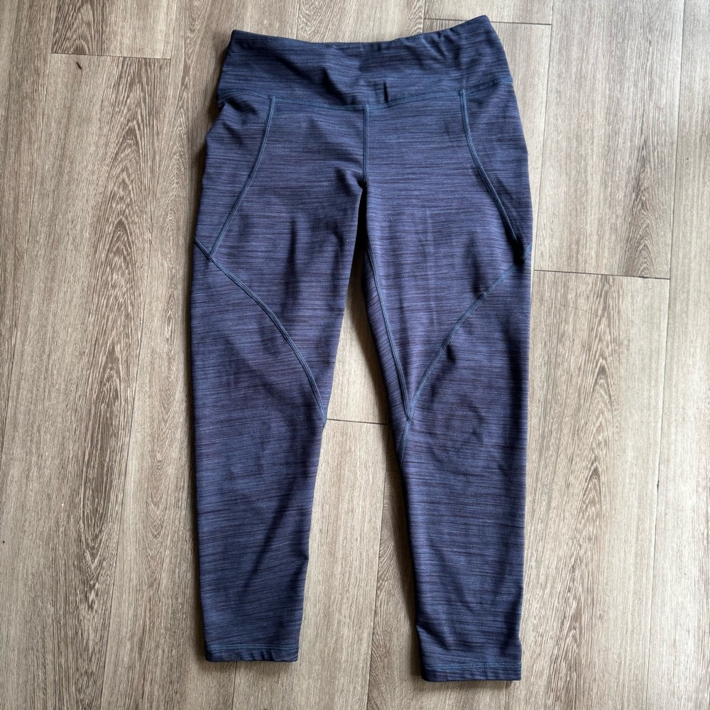 Patagonia Centered Crop Leggings  Dolomite Blue size Small